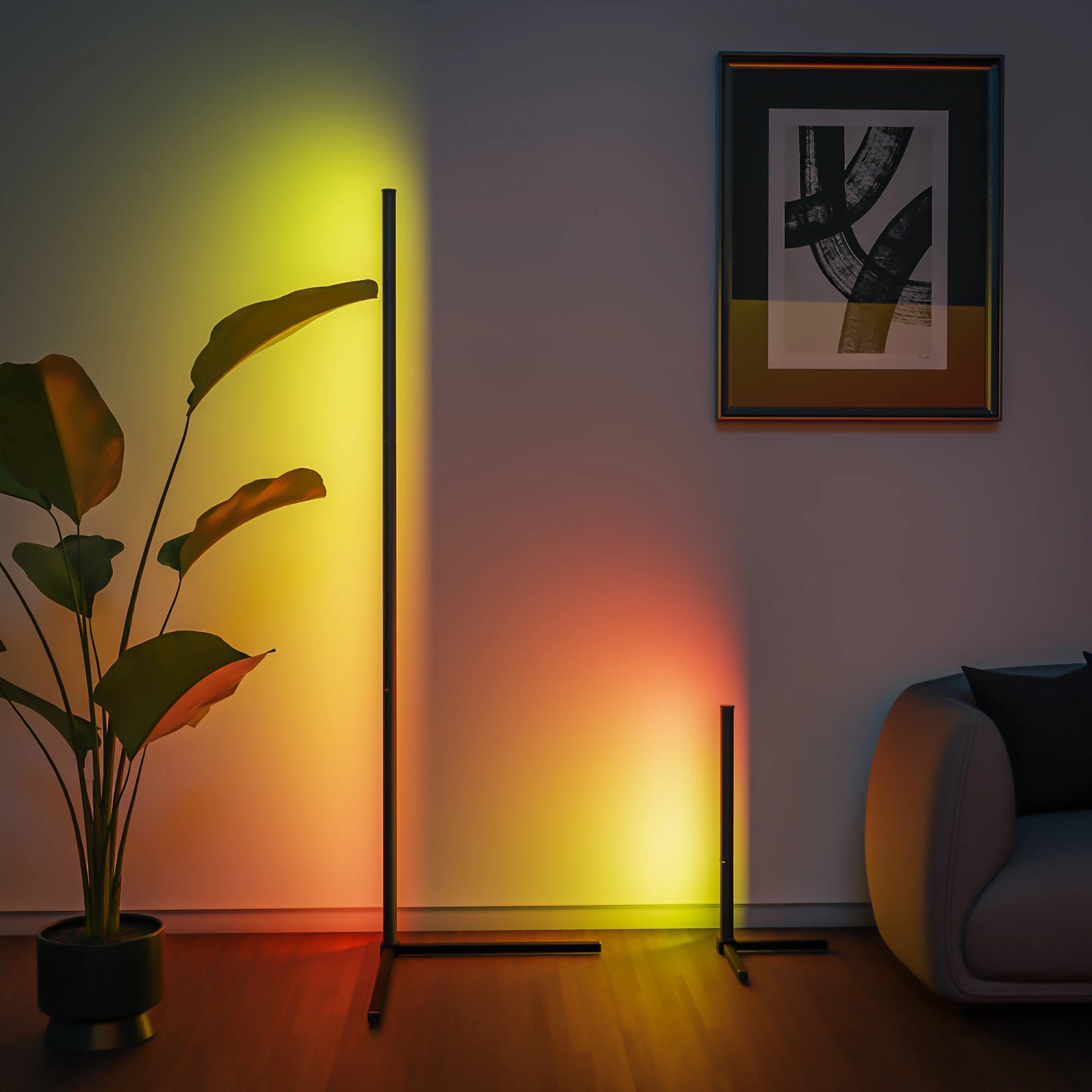 Smart RGB Dream Color LED Floor Lamp – APP Controlled