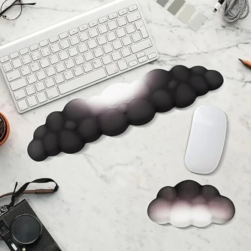 2 PCS Keyboard Cloud Wrist Rest