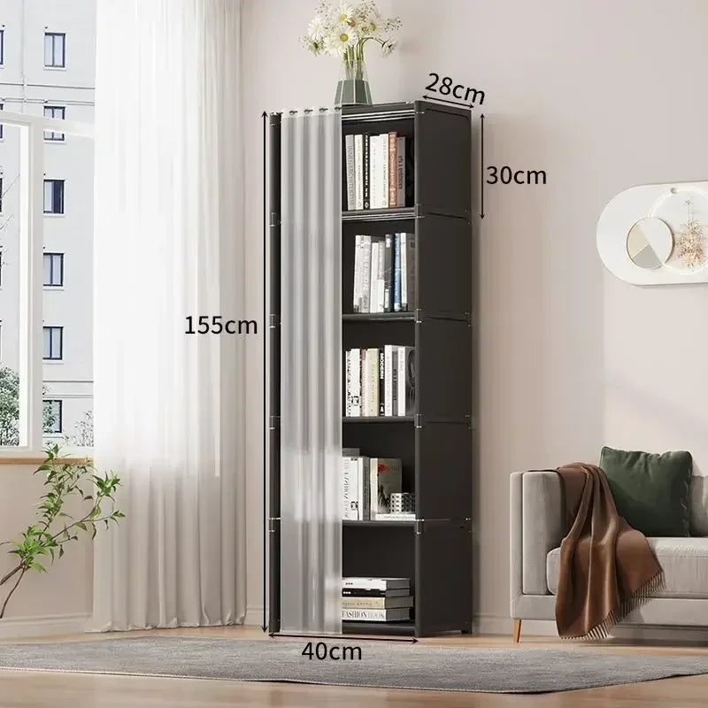 Dustproof Wardrobe Storage Cabinet with 5/6 Layers