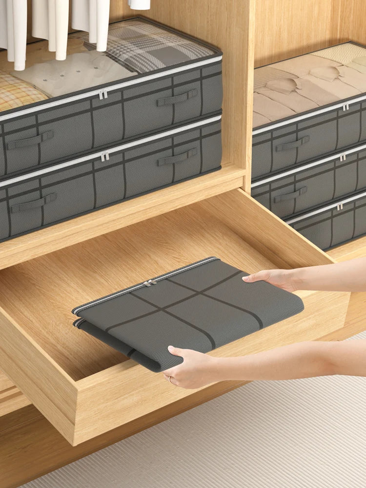 Foldable Under Bed Clothes Storage Bag – Large Capacity