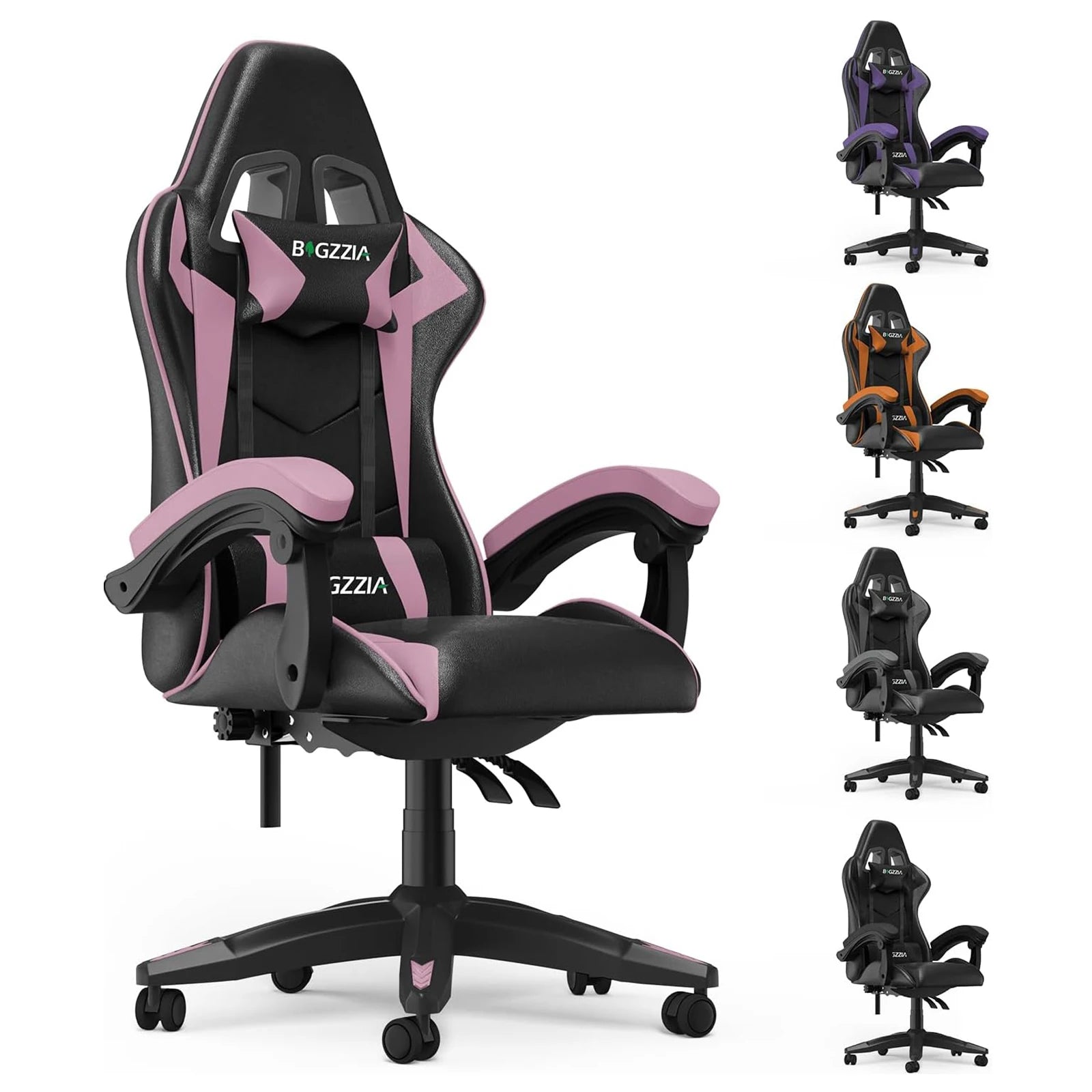 Ergonomic PU Leather Gaming & Office Chair with Headrest
