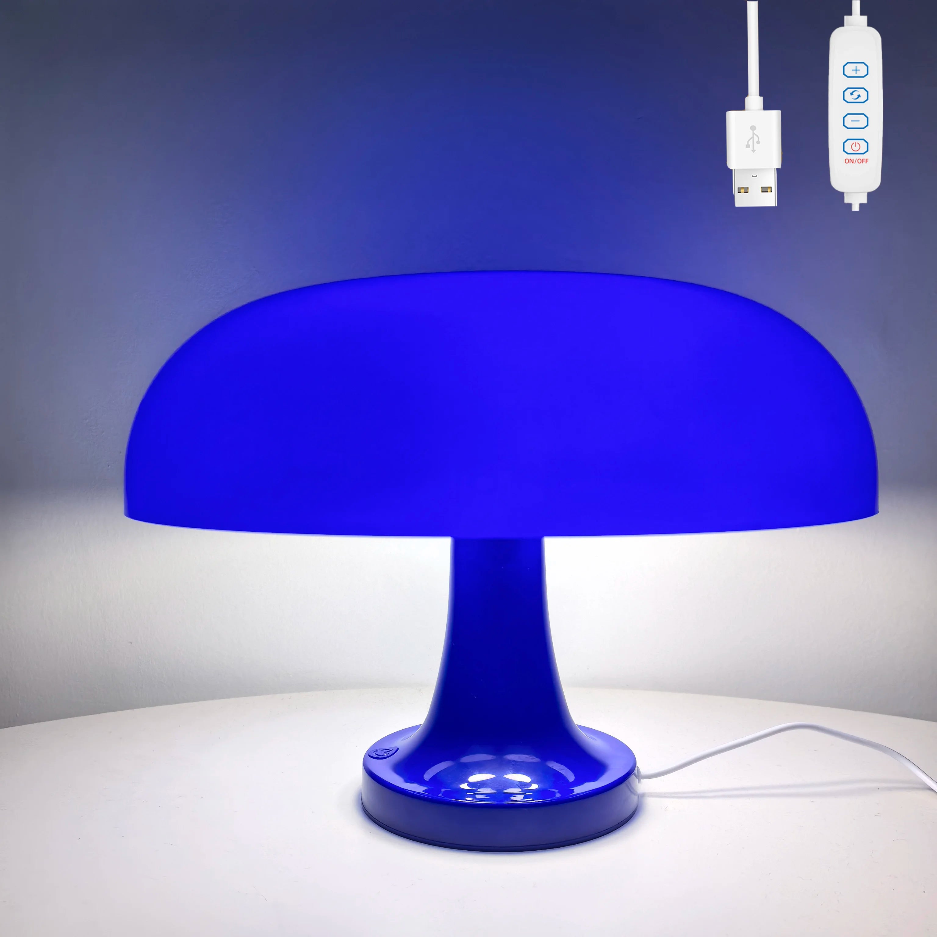 Modern Mushroom Table Lamp – Minimalist Decorative Bedside Light