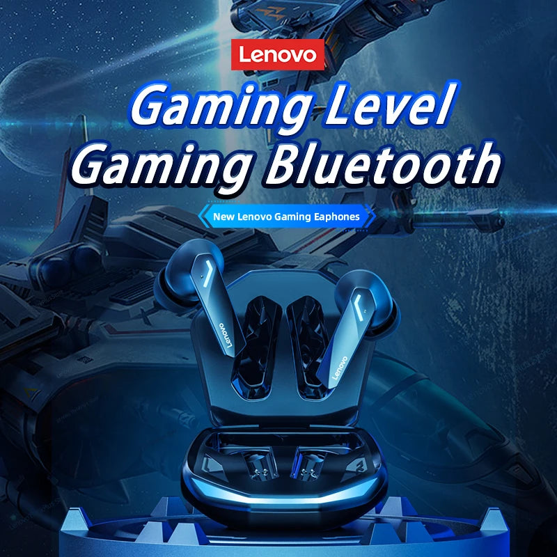 Lenovo GM2 Pro Bluetooth Earbuds – Low Latency Wireless Gaming Headset with Mic