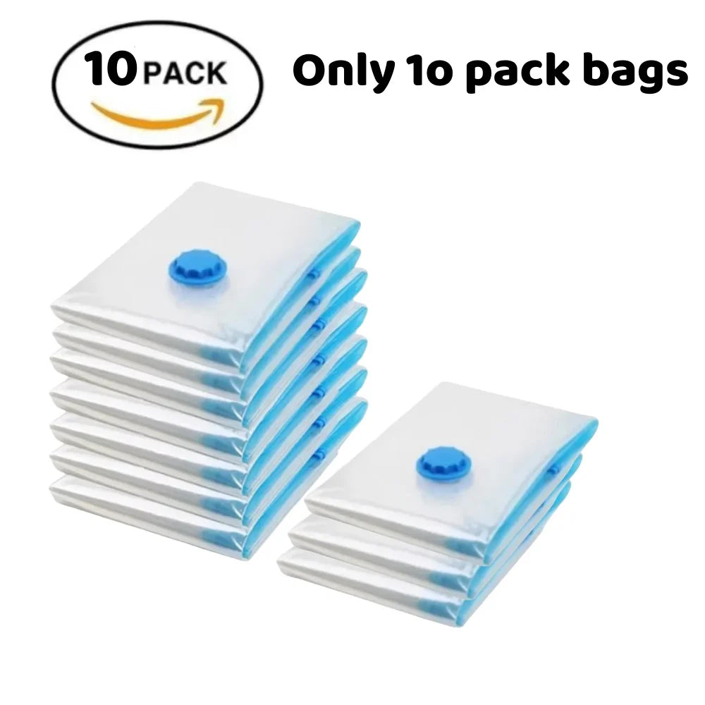 Vacuum Storage Bags for Clothes, Bedding & Blankets