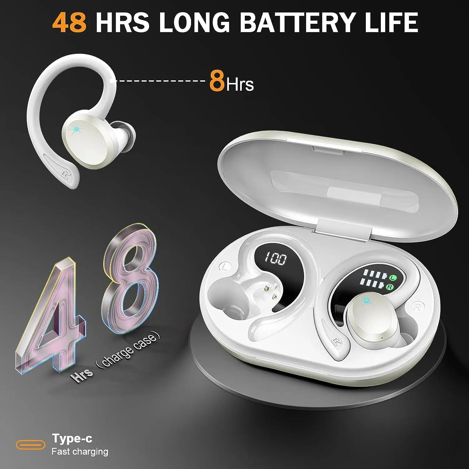 Bluetooth 5.3 Wireless Earbuds