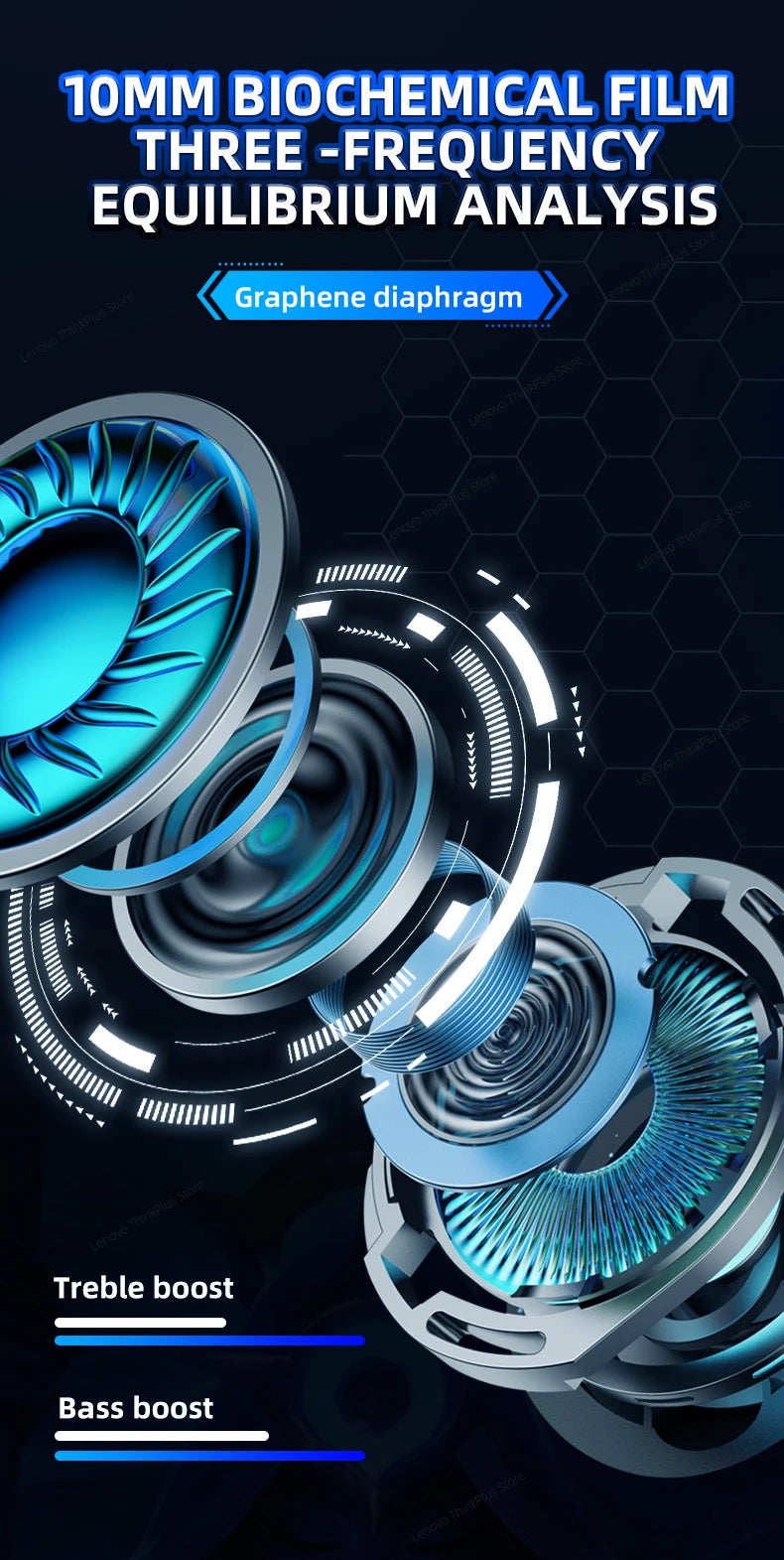 Lenovo GM2 Pro Bluetooth Earbuds – Low Latency Wireless Gaming Headset with Mic