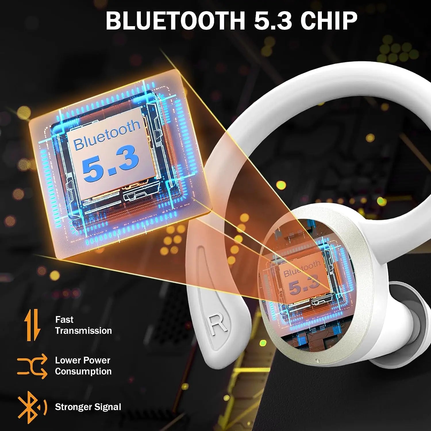 Bluetooth 5.3 Wireless Earbuds