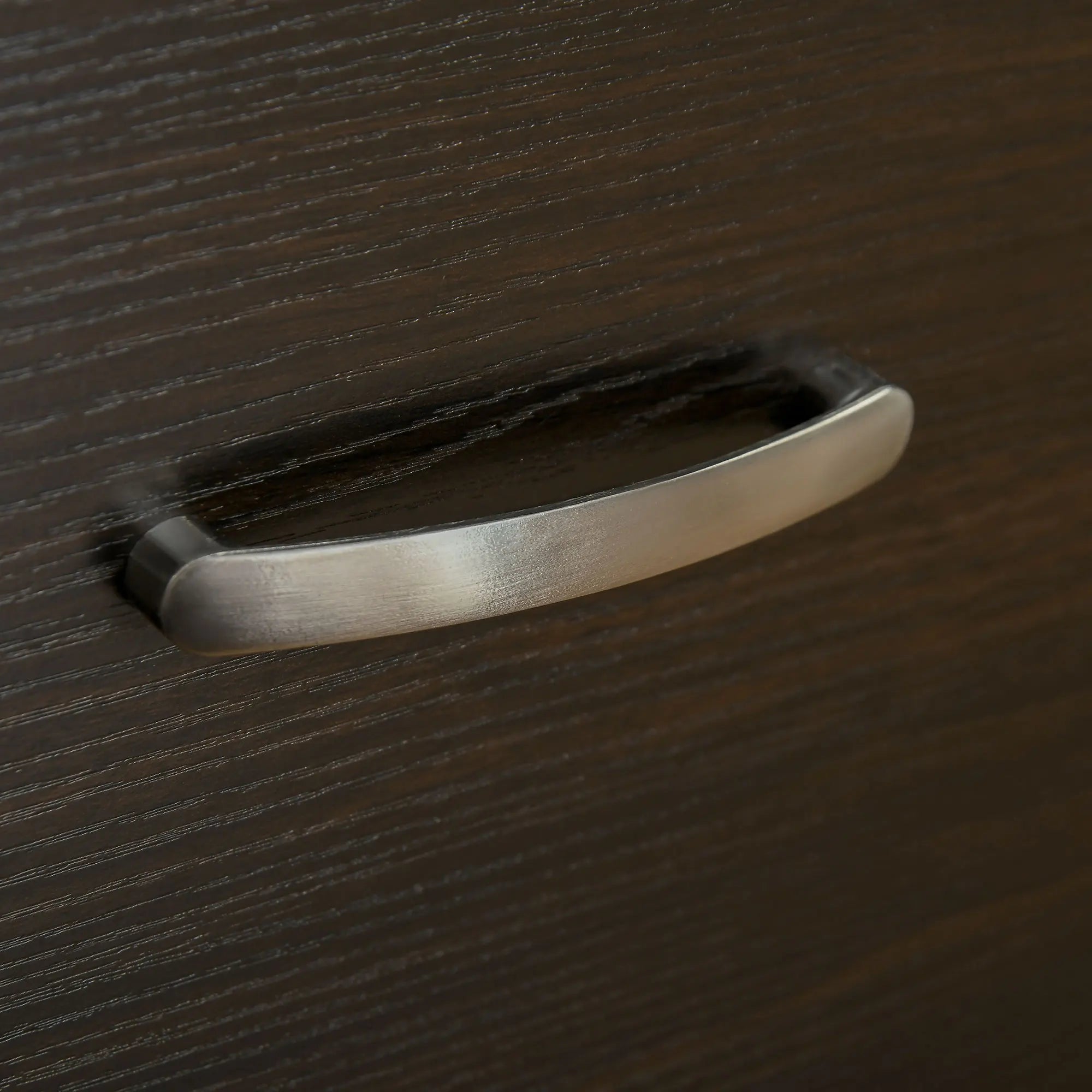 Walnut Vertical Office File Cabinet with 2 Lockable Drawers