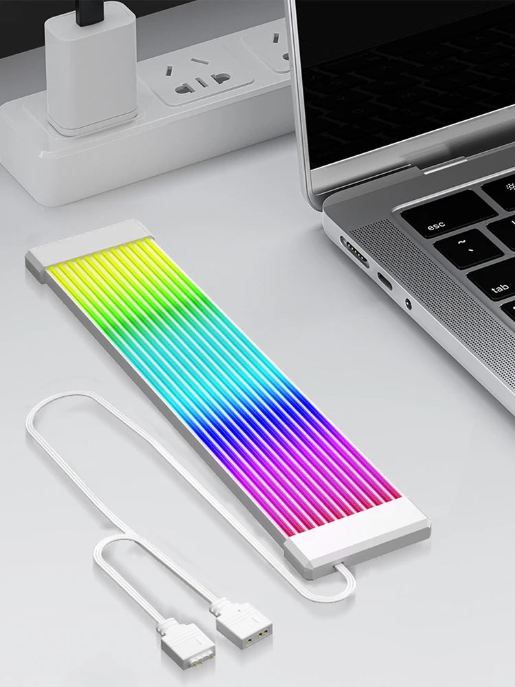 5V 3-Pin RGB LED Strip & Power Extension Cable Kit