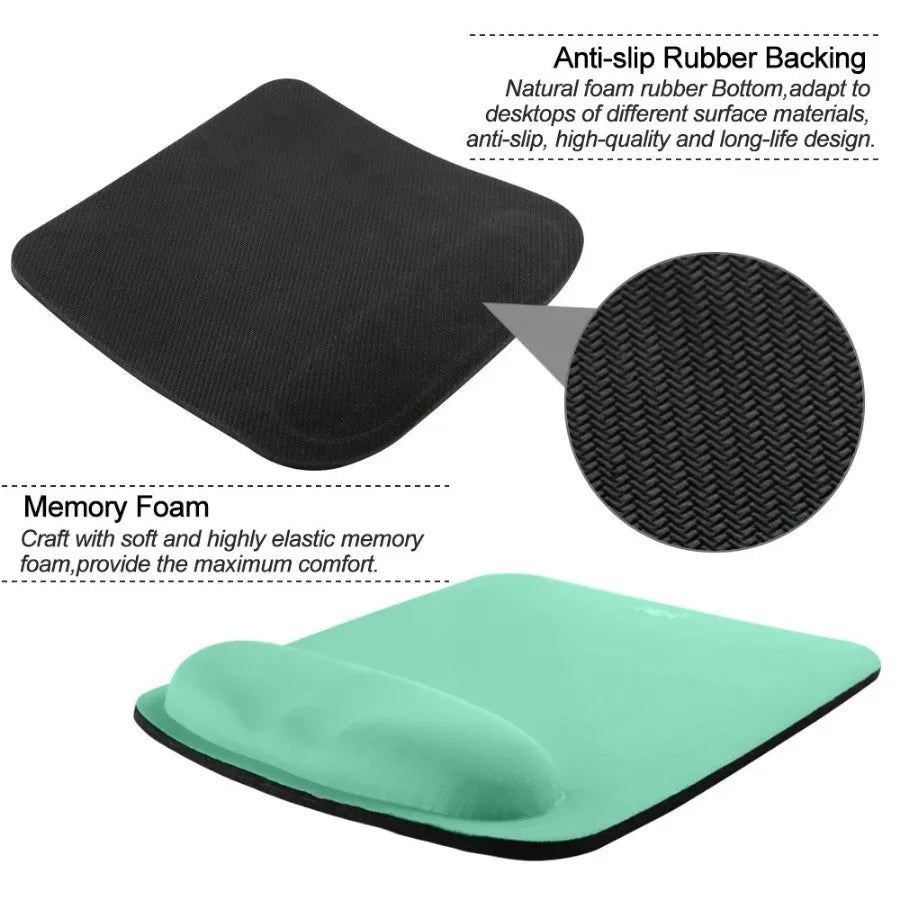 Ergonomic Mouse Pad with Wrist Support