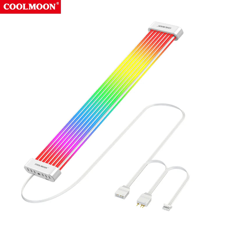 COOLMOON ARGB 8/24-Pin Motherboard Extension Cable