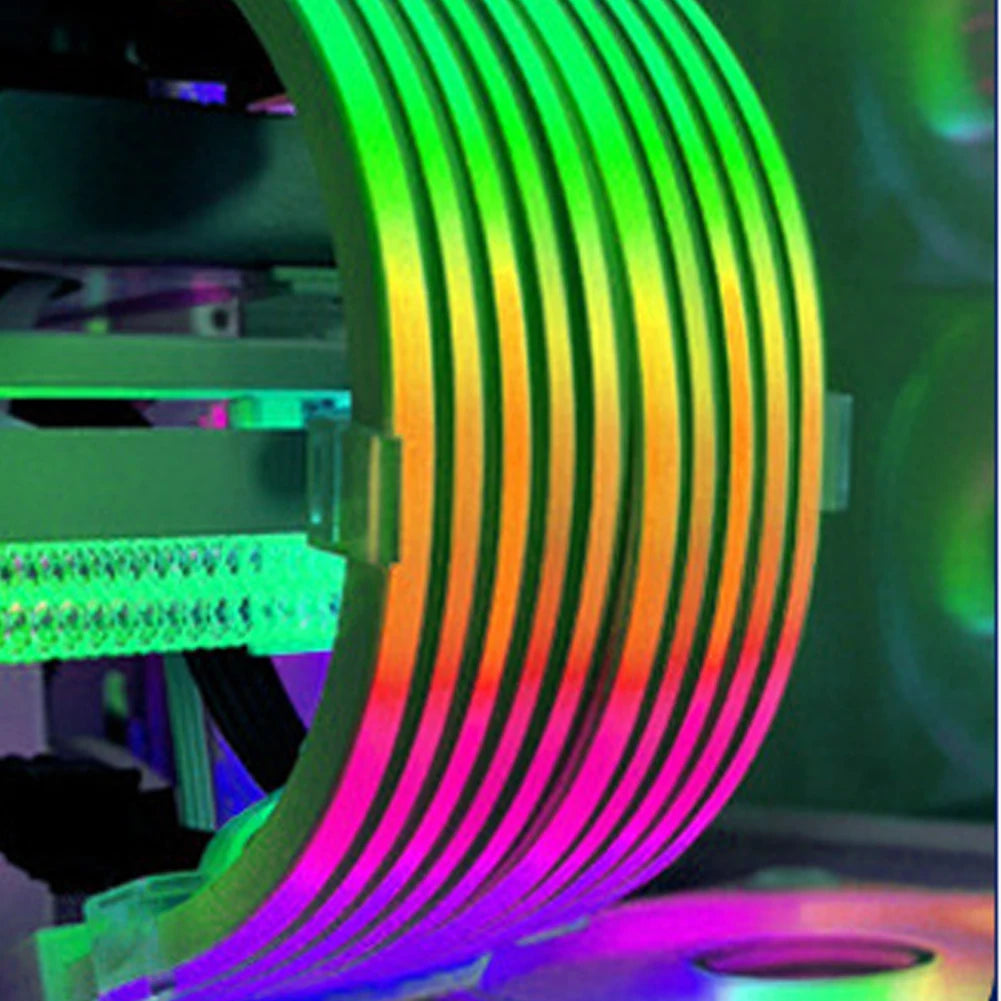 5V 3-Pin Flexible LED Strip & Power Extension Cable Kit