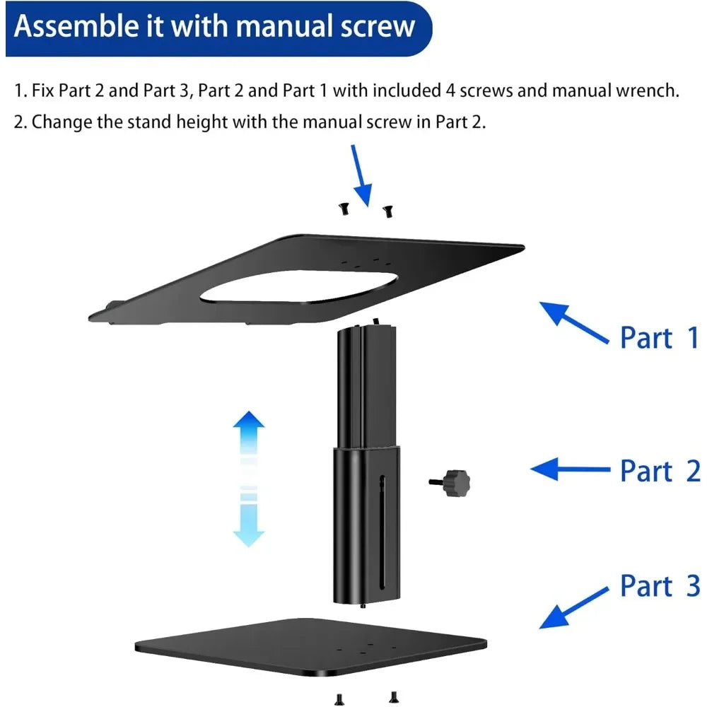 Ergonomic Adjustable Laptop Riser Holder