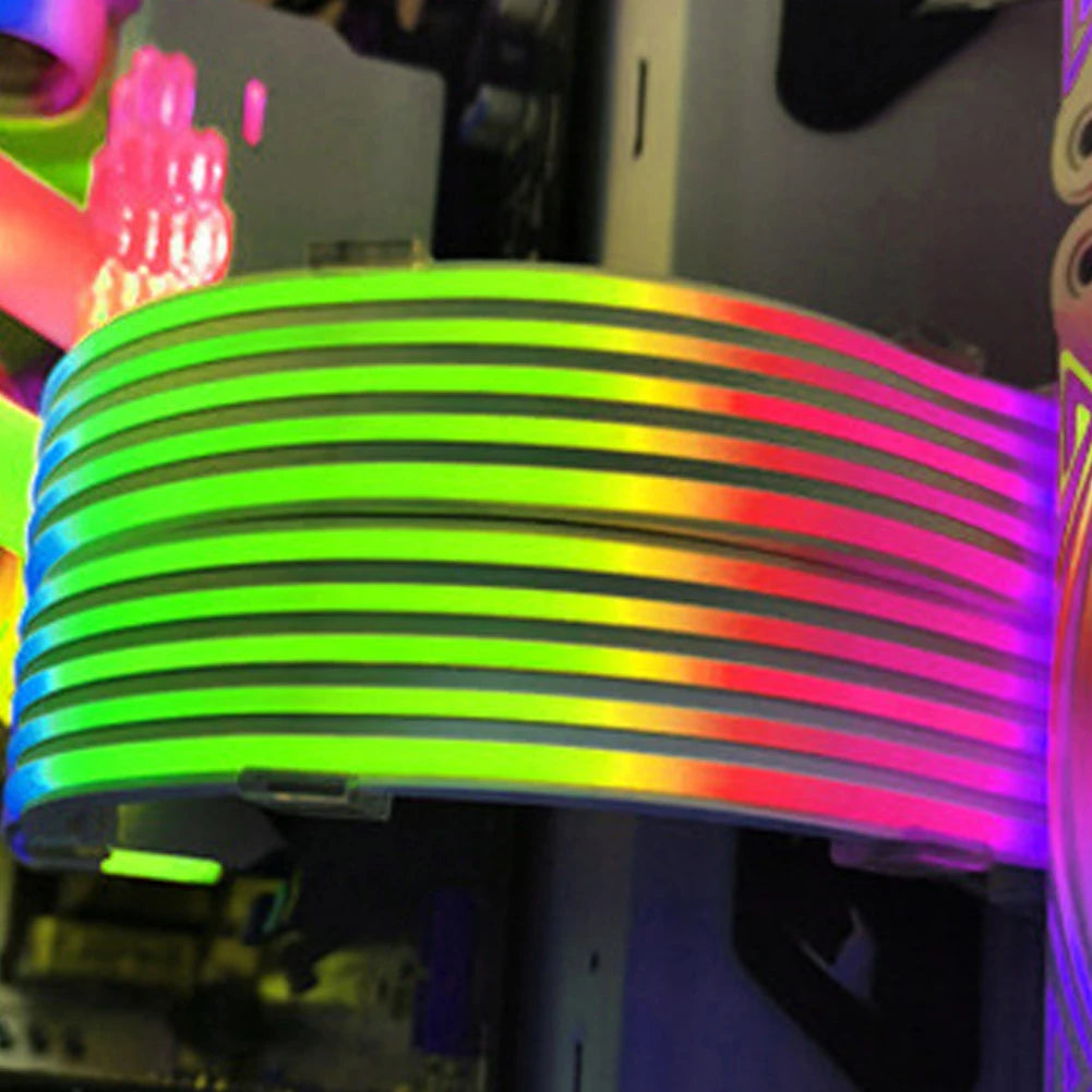 5V 3-Pin Flexible LED Strip & Power Extension Cable Kit