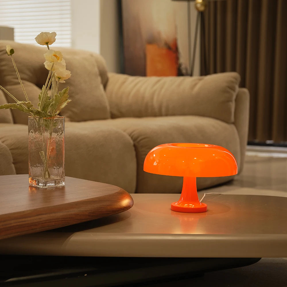 Modern Mushroom Table Lamp – Minimalist Decorative Bedside Light